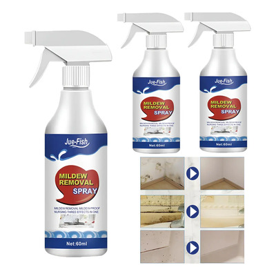 Set De 3 Spray Antimoho, Limpiador De Moho Para Y