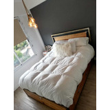 Cama Estilo Industrial Con Cajones  