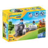 Playmobil 123 Mi Tren De Animales Set 70405 