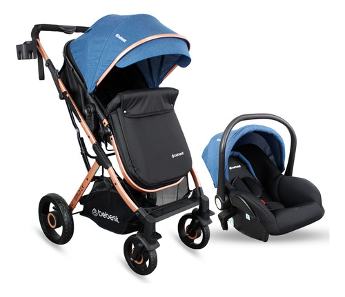 Coche Para Bebe Tipo Moisés Con Cubrepies