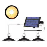 Solar Light Colgantes With Automatic Ajustable Panel