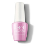 Opi Gelcolor Lucky Lucky Lavender Semipermanente -15ml Color Lila Con Un Toque Rosa