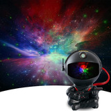 Astronauta Proyector De Estrellas Galaxia Aurora Luz Led