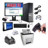 Kit Punto De Venta Pc Lector + Impresora Codigos Barras