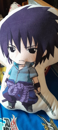 Almohadón  Sasuke Uchiha Tela Suave De Apego, Figura Naruto