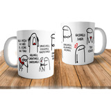 Diseño Plantillla Taza Flork Sublimar Tazas Chisme Meme