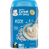 Gerber, Cereal Para Bebés De Arroz 226g