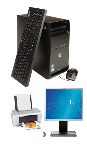 Computador Hp 3400 Pro + Impresora Hp + Parlantes + Monitor