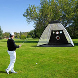 Práctica De Golf Net, 10 X 7 Pies Golf Golpear Net Con Bolsi