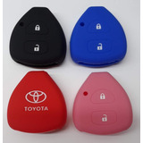 Funda Llave Silicona Toyota Corolla Rav4 Hilux Etios 2 Boton