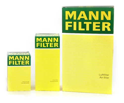 Kit 3 Filtros Mann Volkswagen Pointer 1999 - 2009 1.8 Mann