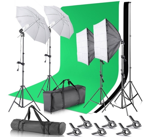 Kit Iluminación Continua 800w Neewer Estudio Fotográfico Sof