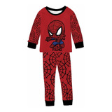 Pijama Infantil Inverno De Malha Homem Aranha Tal Filho