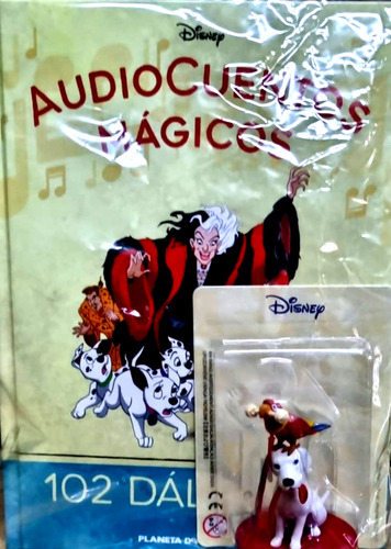 Audiocuentos Mágicos Disney 102 Dalmatas #77 Deagostini 