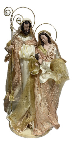 Família Sagrada 49cm Enfeite Natal Decoração Casa Luxo