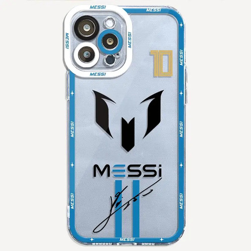 Funda De Teléfono Superstar Messi Cr7 Para iPhone 15 14 13 1