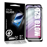 Película Vidro 3d Para Moto G20 6.5 Xt2128-1 Preta 