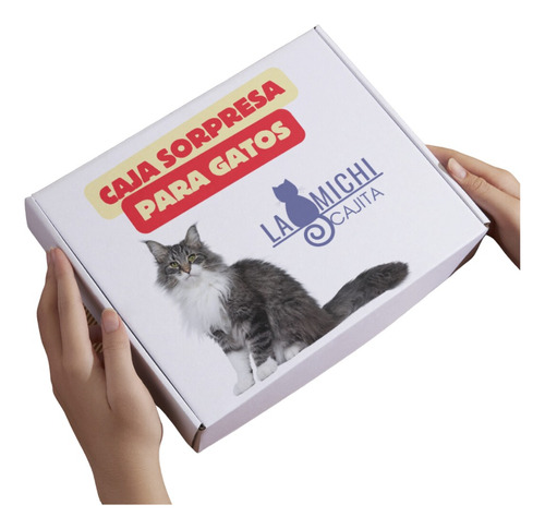 Caja De Regalo Para Gatos Y Catlover   Tamaño M