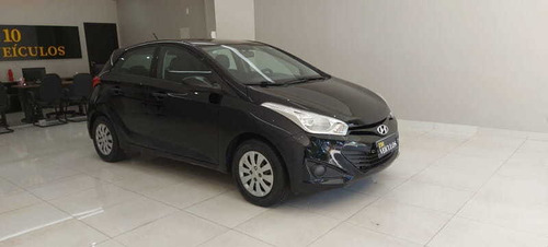 HB20 CONFORT PLUS PRETO COM INTERIOR EM COURO CINZA