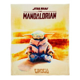 Frazada Personal Star Wars Mandalorian Grogu 