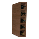 Suporte Nicho De Garrafa Vinho Adega De Parede Mdf Villandry