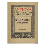 Händel   Concerti A 4 Nº1 In D Moll   Partitura