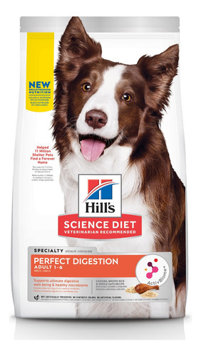 Hill's Science Diet Perfect Digestion Comida Para Perro Adulto 5.7kg