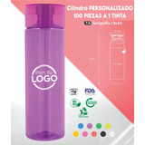 Cilindro Para Agua De 660ml Personalizado A 1 Tinta (80 Pz)