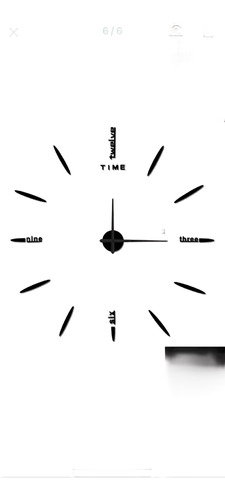 Reloj De Pared En 3d