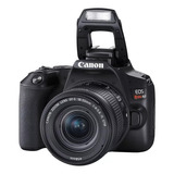 Câmera Canon Eos Rebel Sl3 C/ 18-55mm