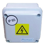 Caja Estanca De Paso 08x08x06cm Camara Seguridad Electricidad