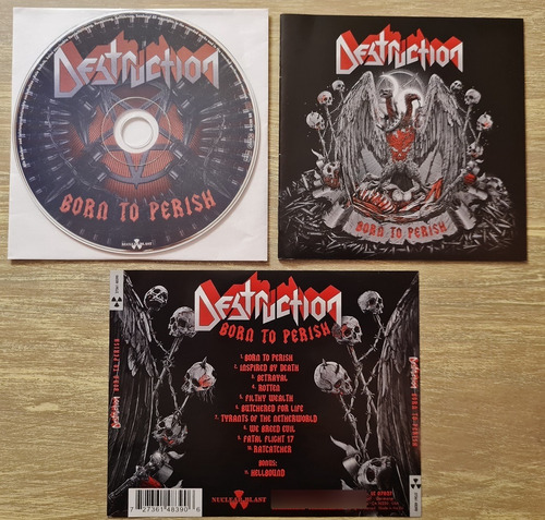 Destruction - Born To Perish ( Con Bonus Track)