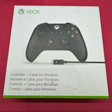 Control Xbox One Negro Pc Windows Cable En Caja