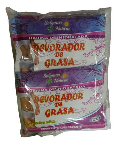 Devorador De Grasa  Harina / 4 Sobres =, 1 Kg. 