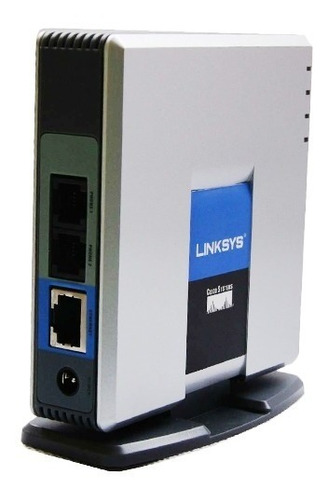 Adaptador Voip Ata Linksys Pap2t 2 Portas Nota Fiscal