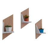 Promocion Set 3 Repisas Flotantes | Decoracion Moderna