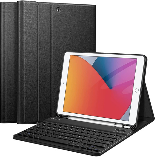 Capa Book Spen + Teclado  - Compatível iPad 7 8 9 Tela 10.2