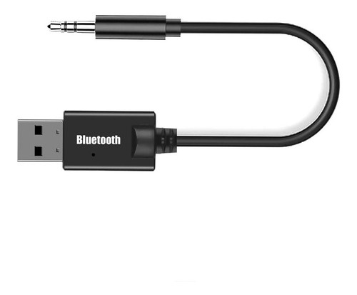 Adaptador Receptor Bluetooth Para Carro Con Cable 3.5 