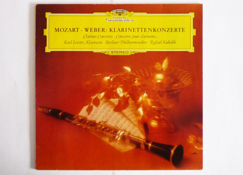 Mozart - Weber - Clarinet Concertos - Lp Vinilo 