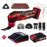 Oscilante Multiuso Einhell Varrito 18v + Cargador + Bat 4.0a