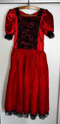 Vestido De Dama Antigua Talle 10-12