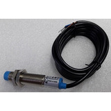 Sensor Inductivo M12 Npn No Rasante 3 Hilos 10 A 30 Vcc Normal Abierto Con Cable De 2m.