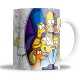 Tasa De Ceramica Simpson Famlia