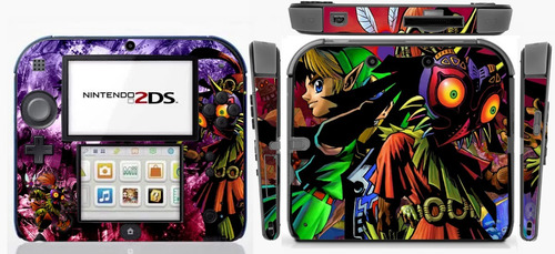 Skin 2ds Vinilo Zelda Y Personalizado Nintendo 2ds