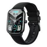 Reloj Smartwach Colmi C61, Pantalla De Llamadas/mensajes 1.9, Color Negro, Correa, Color Negro