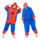 Pijama Mameluco Spiderman Kigurumi Niño Cosplay Económica
