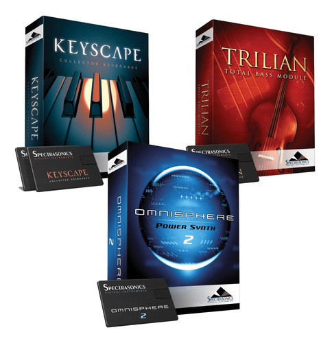 Omnisphere 2 + Keyscape + Trilian Bundle | Ultima Versión