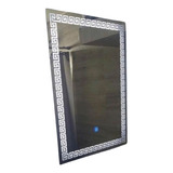 Espejo Con Luz Led Baño Tocador 50x70cm Touch  Grecas Moderm