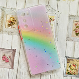 Funda Brillito Arcoiris Protec Lente Para Moto Edge 30 Comun