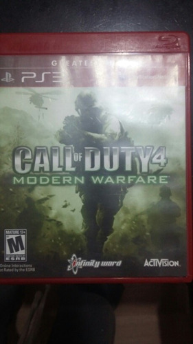 Call Of Duty 4 Modern Warfare Ps3 Fisico